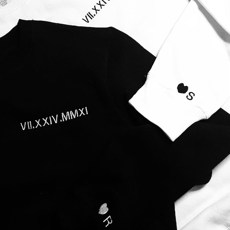 ローマ数字| ROMAN NUMERAL COUPLE CLOTHING